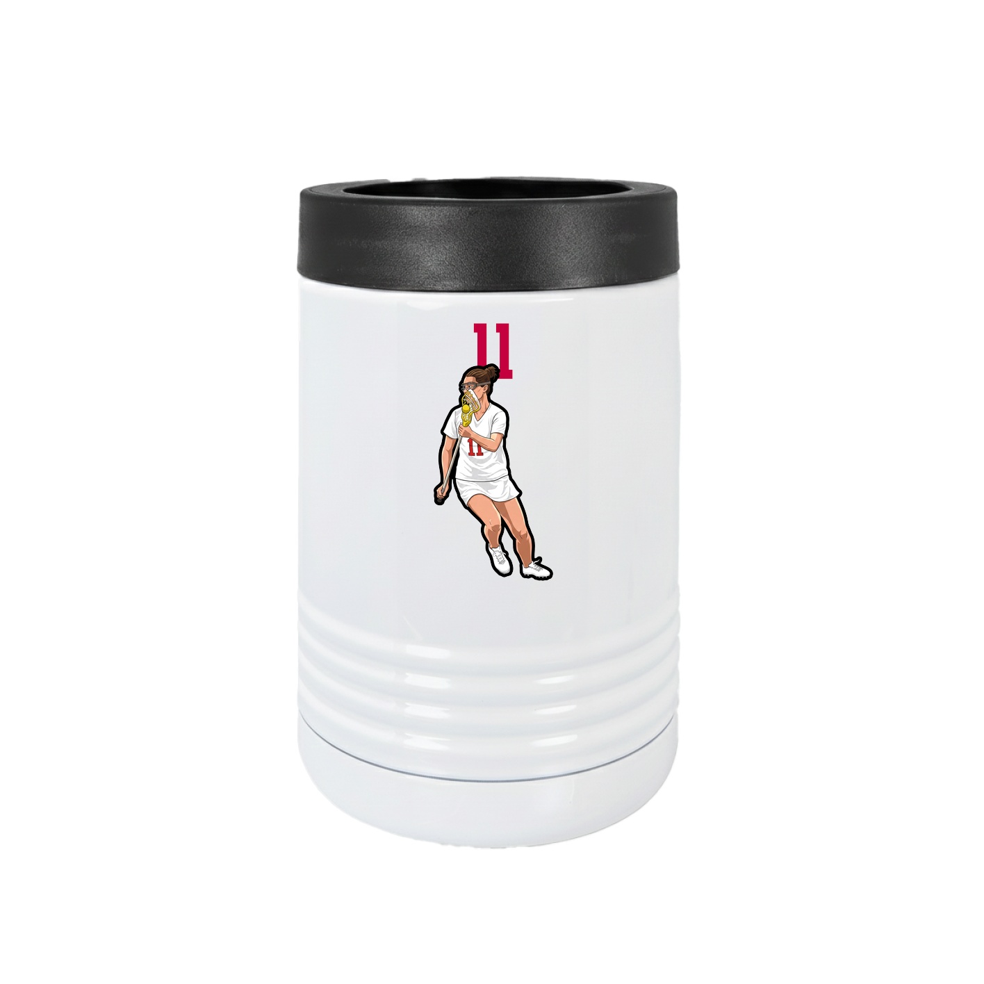Beverage Holder — Number Top in White