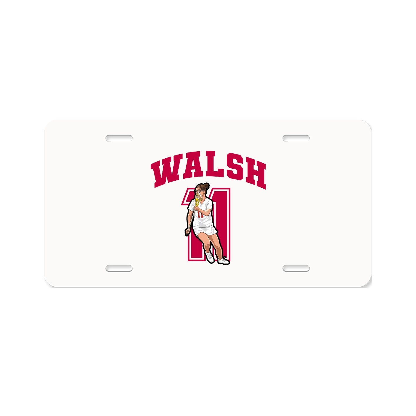 License Plate — Number in Classic