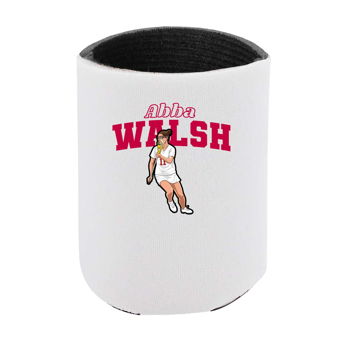 Can Holder — Name Arch in White