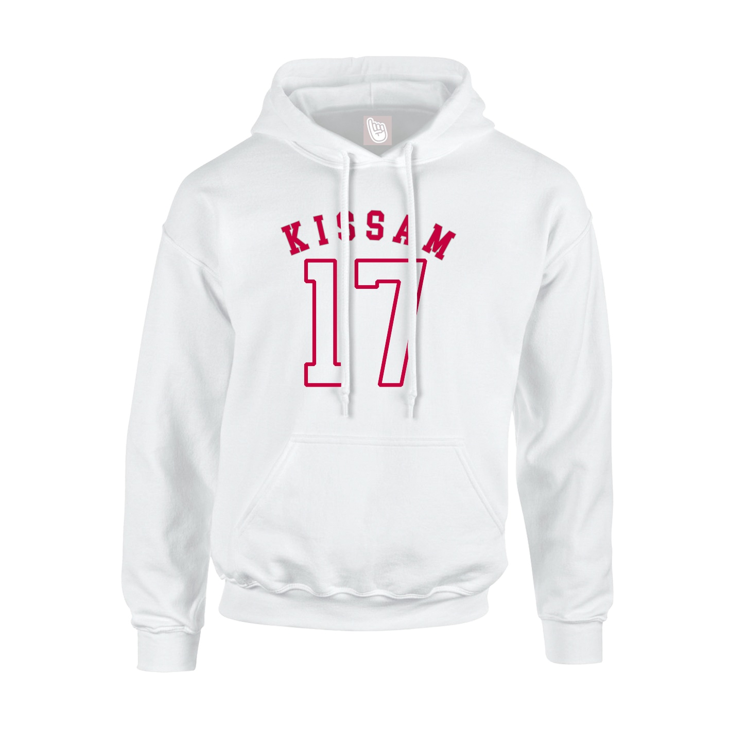 Youth Hoodie — Shirsey Arch in White