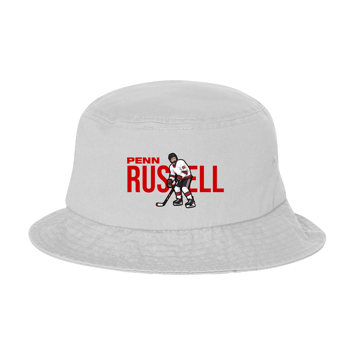 Bucket Cap — Player Name in White