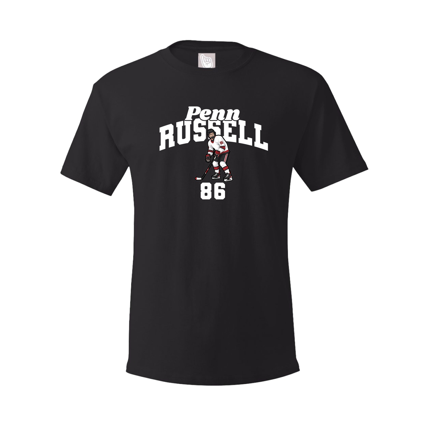 Youth Tee — Signature Arch in Black