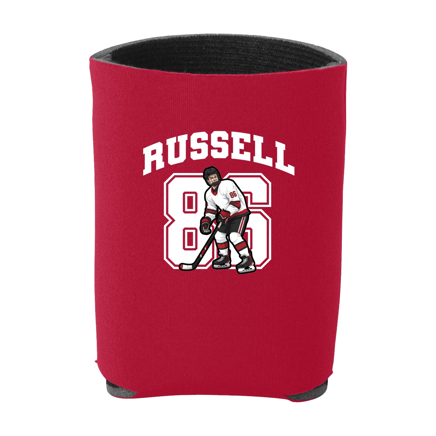 Can Holder — Number in Red