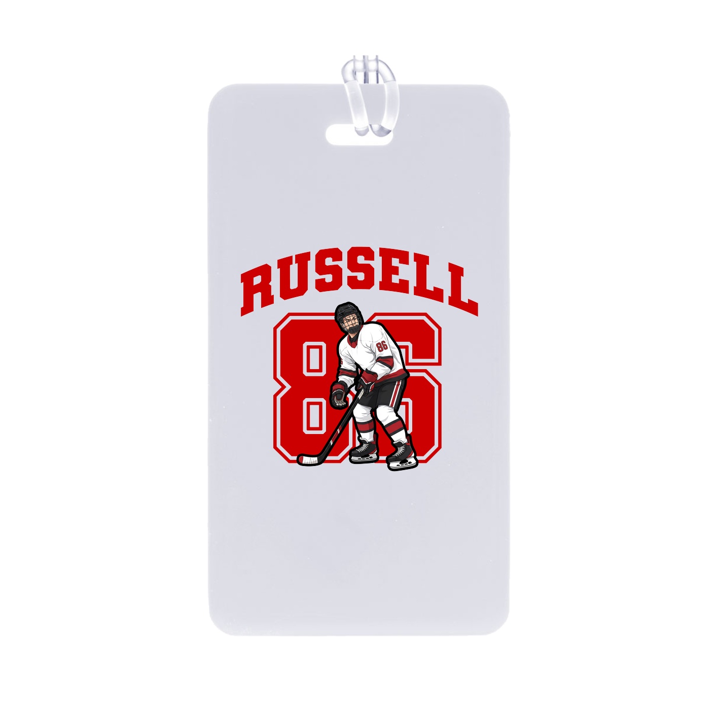 Bag Tag — Number in Classic