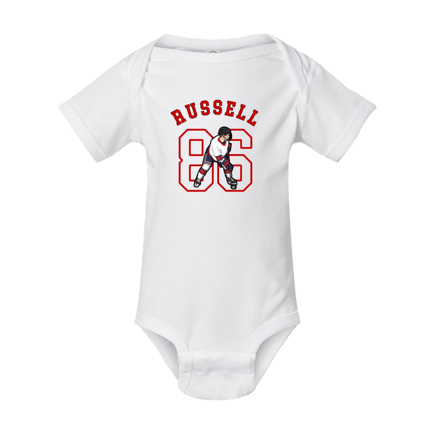 Baby Onesie — Shirsey Arch in White