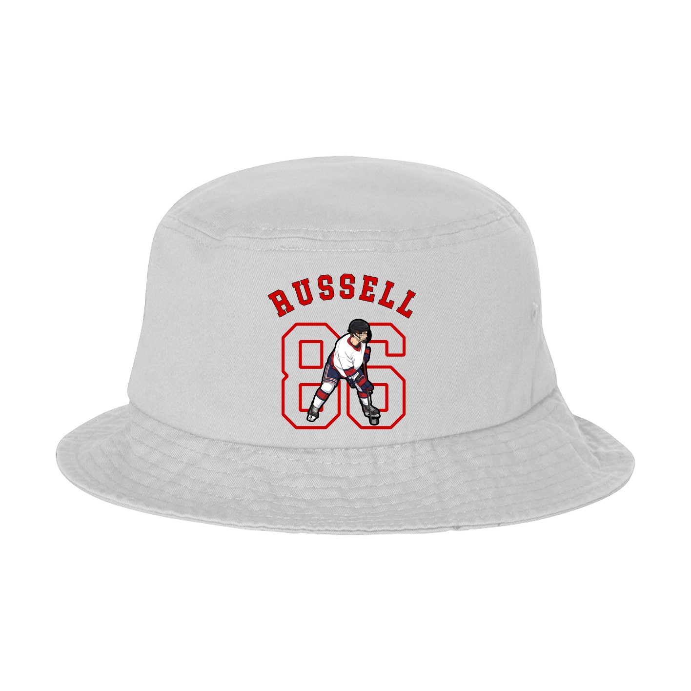 Bucket Cap — Shirsey Arch in White