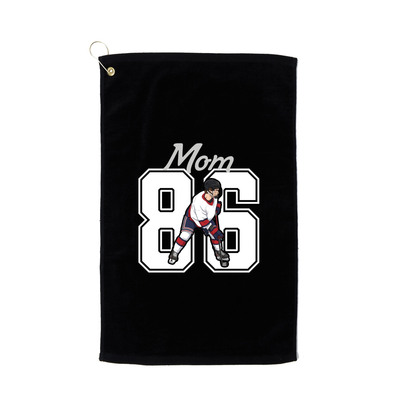 Golf Towel — Mothers Day Shirsey in Black