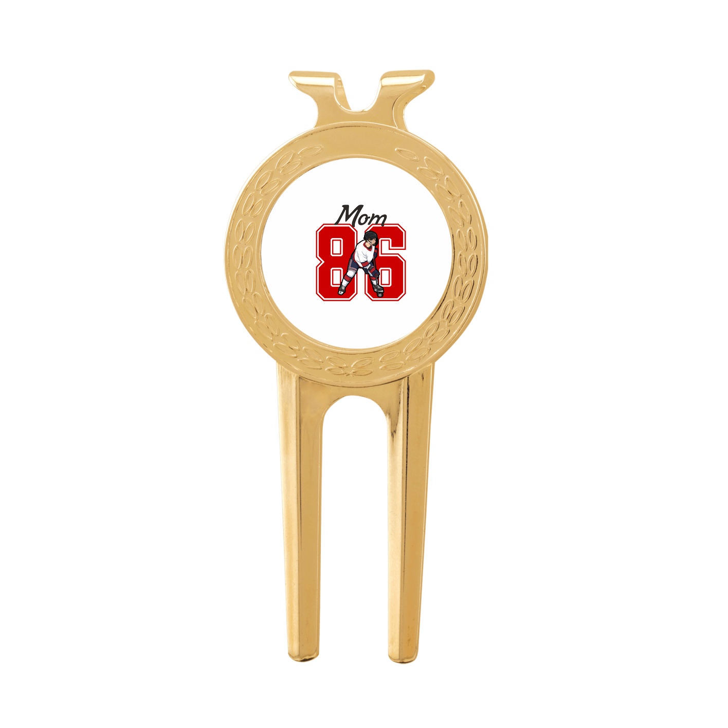Divot Tool with Ball Marker — Mothers Day Shirsey in Classic