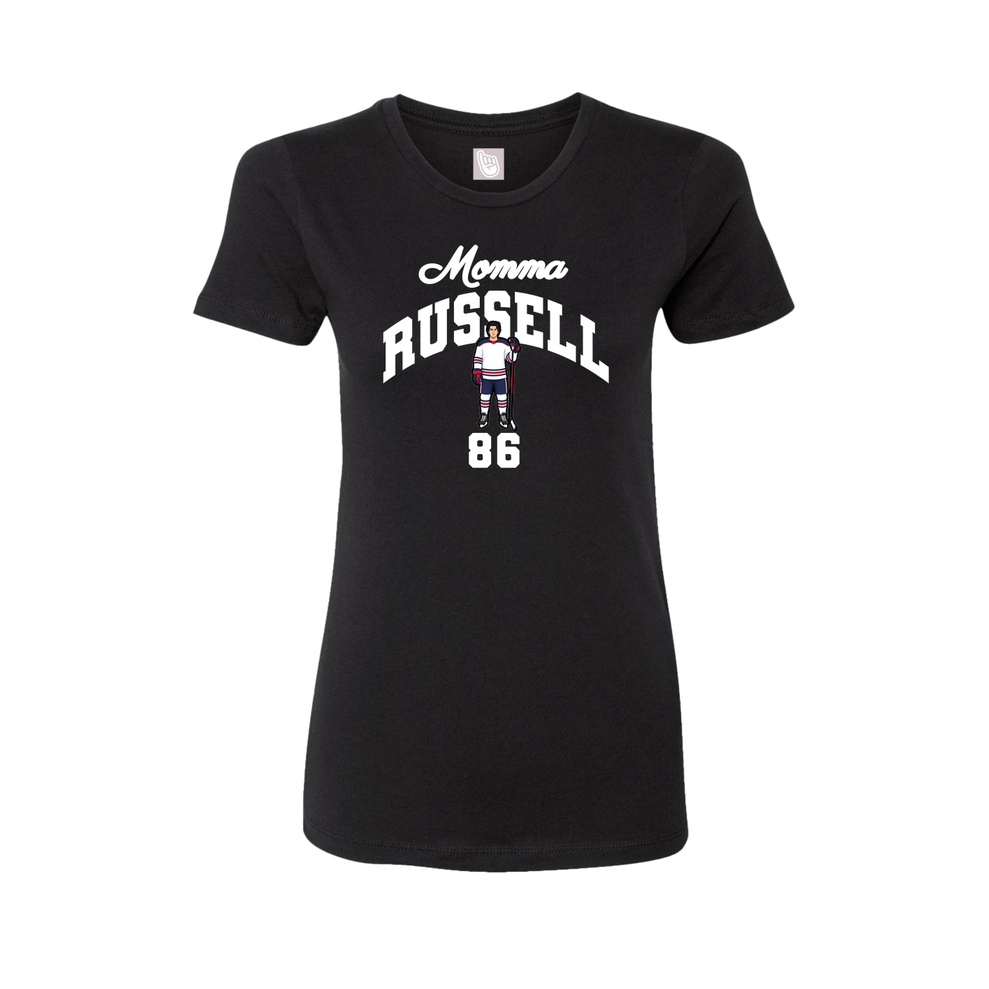 Womens Tee — Mothers Day Arch in Black