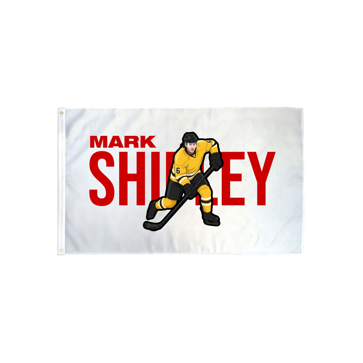 3x5 Flag — Player Name in Classic