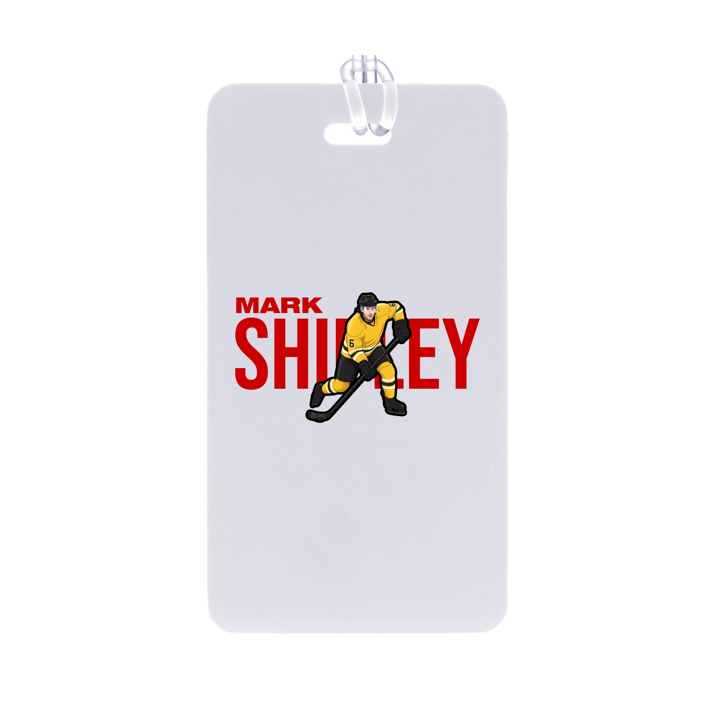Bag Tag — Player Name in Classic