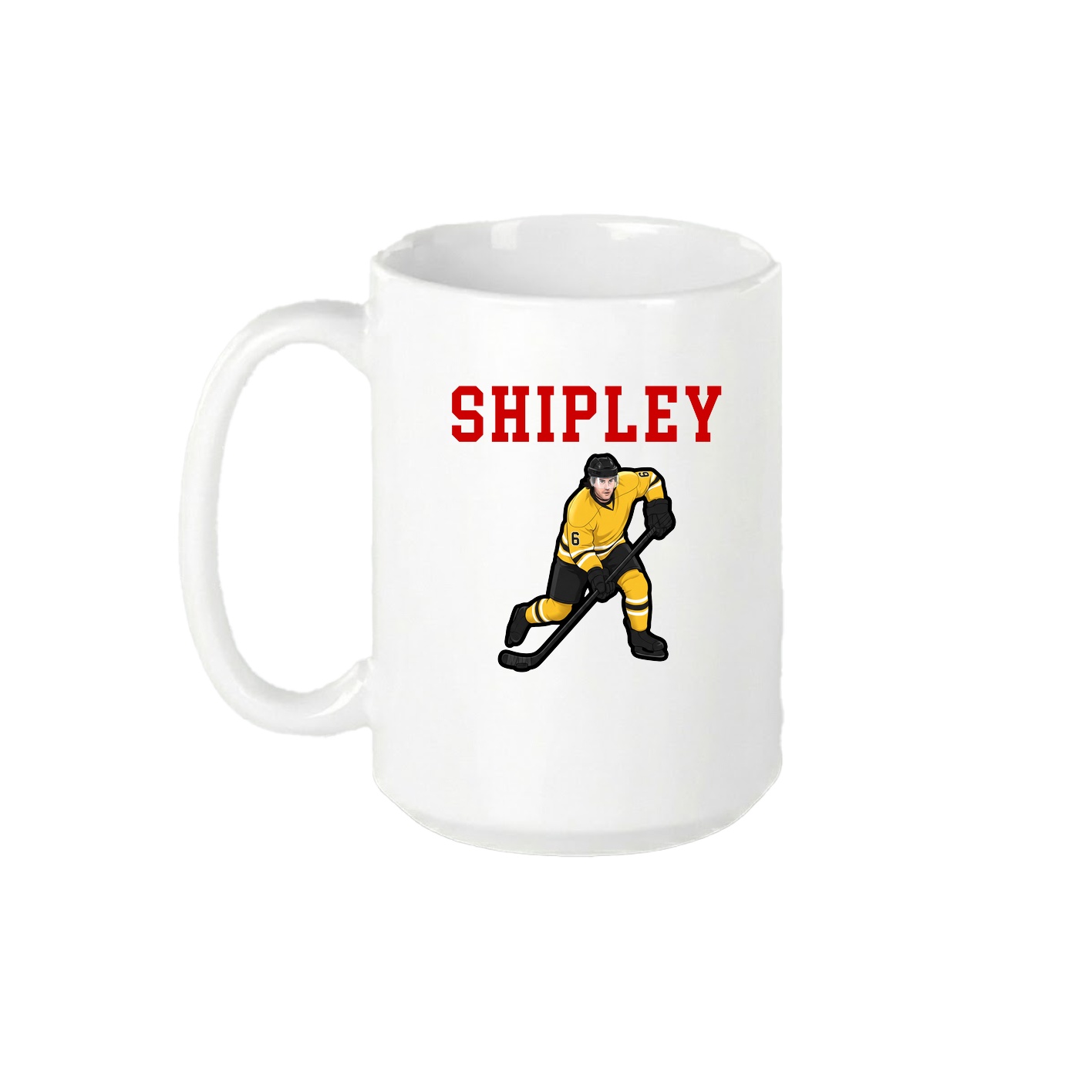 15oz Coffee Mug — Shirsey in White