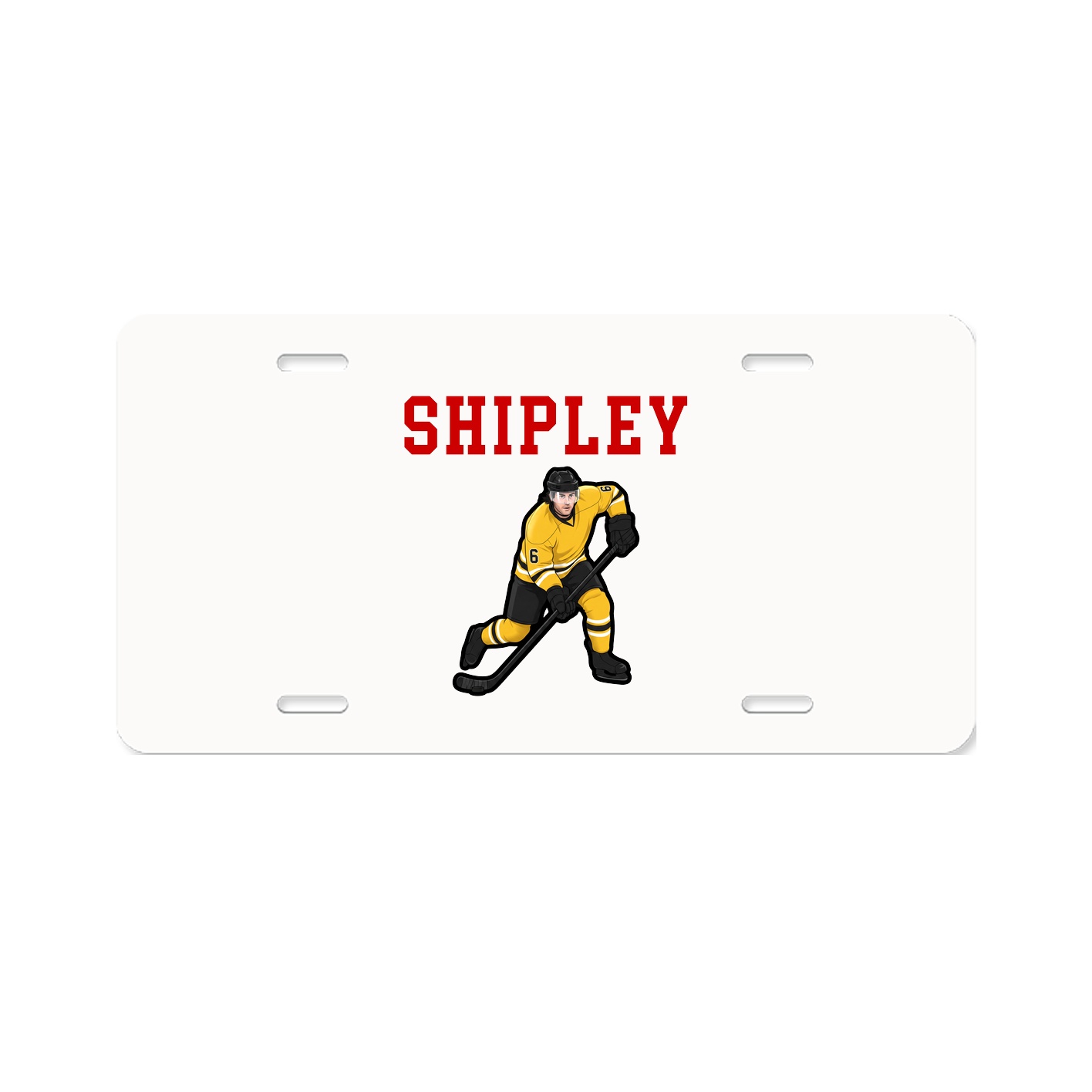 License Plate — Shirsey in Classic
