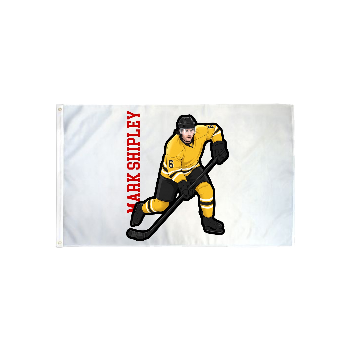 3x5 Flag — Name Vertical in Classic