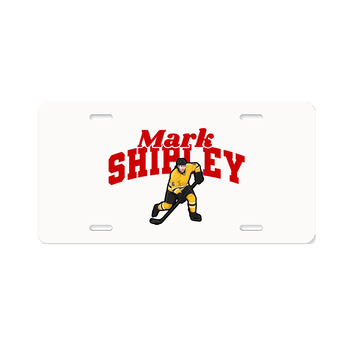 License Plate — Signature Arch in Classic