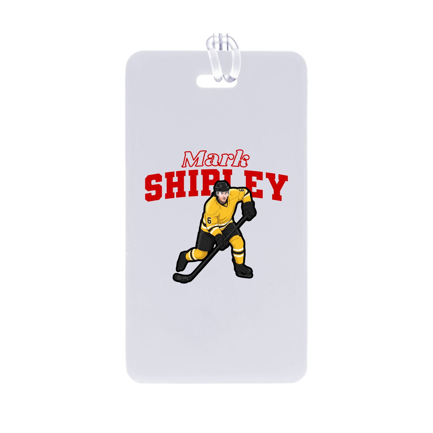 Bag Tag — Name Arch in Classic