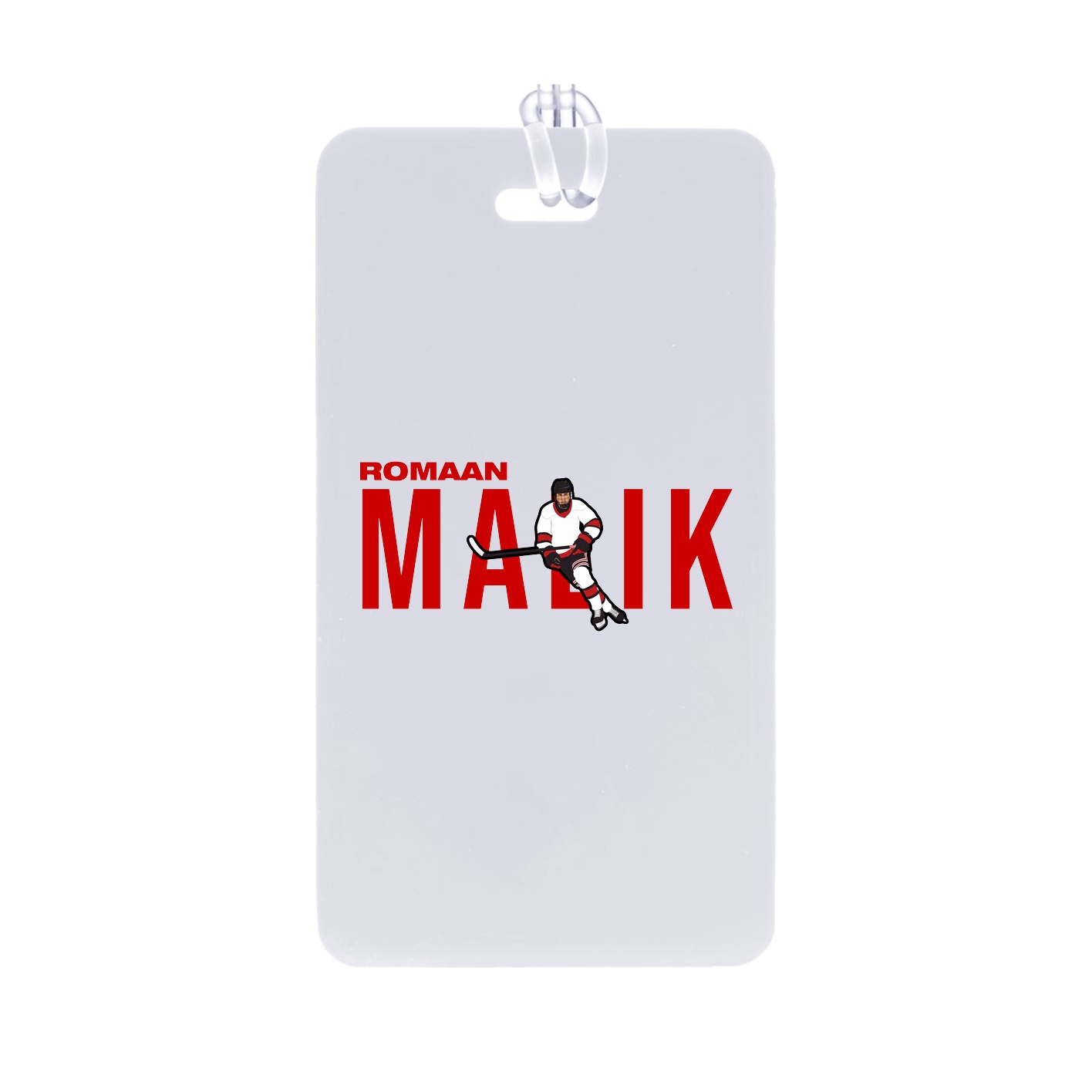 Bag Tag — Player Name in Classic