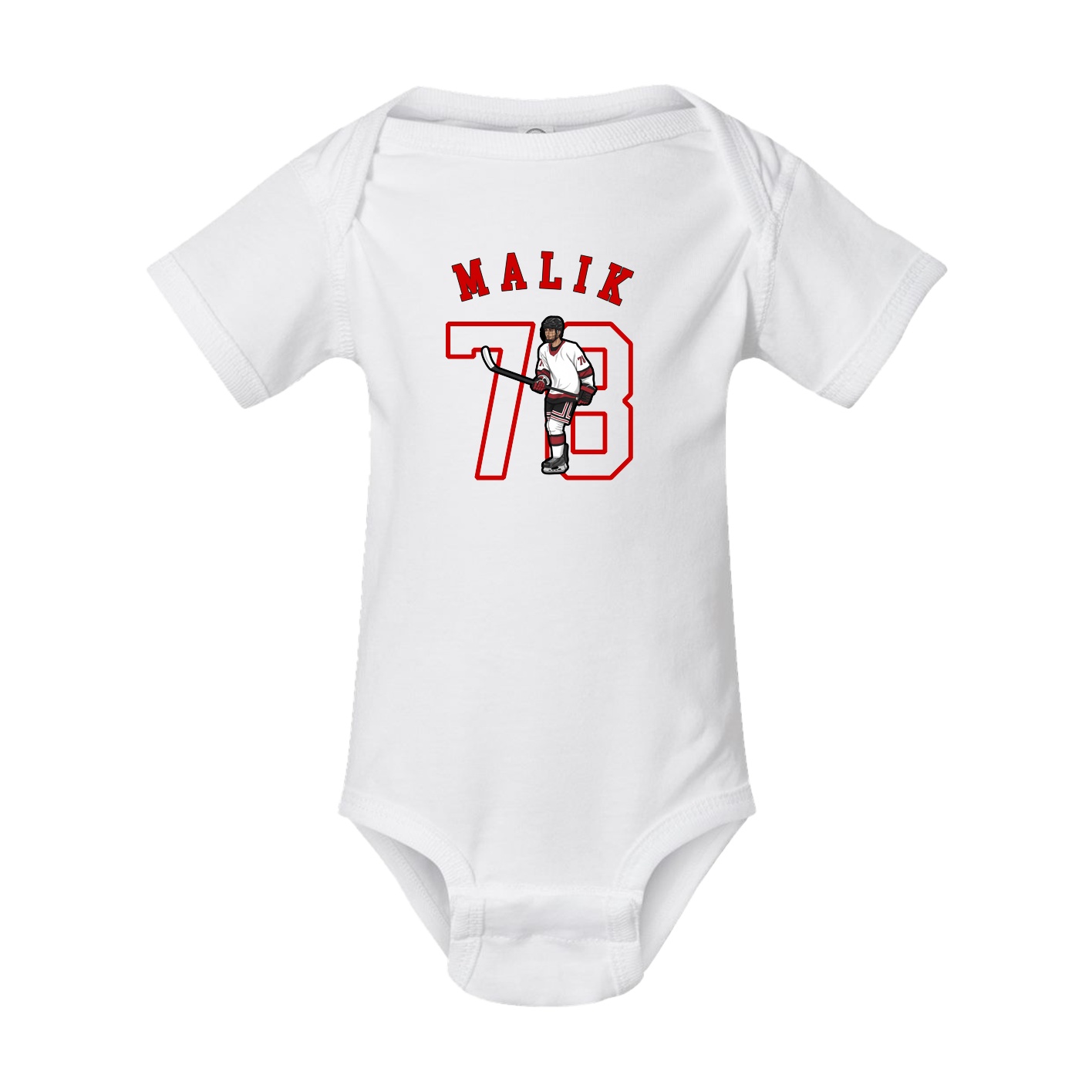 Baby Onesie — Shirsey Arch in White
