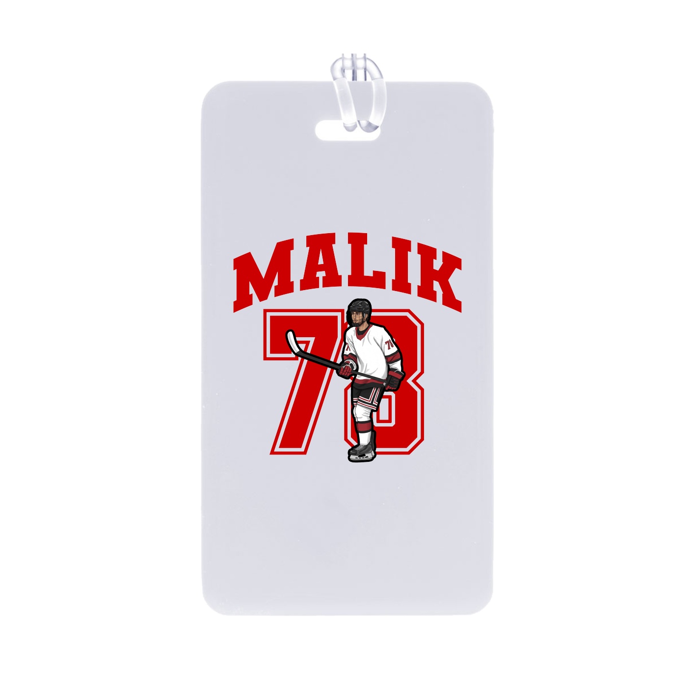 Bag Tag — Number in Classic