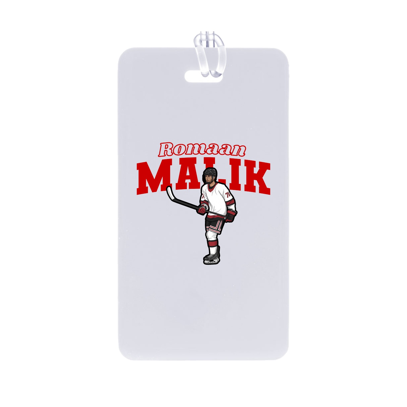 Bag Tag — Name Arch in Classic