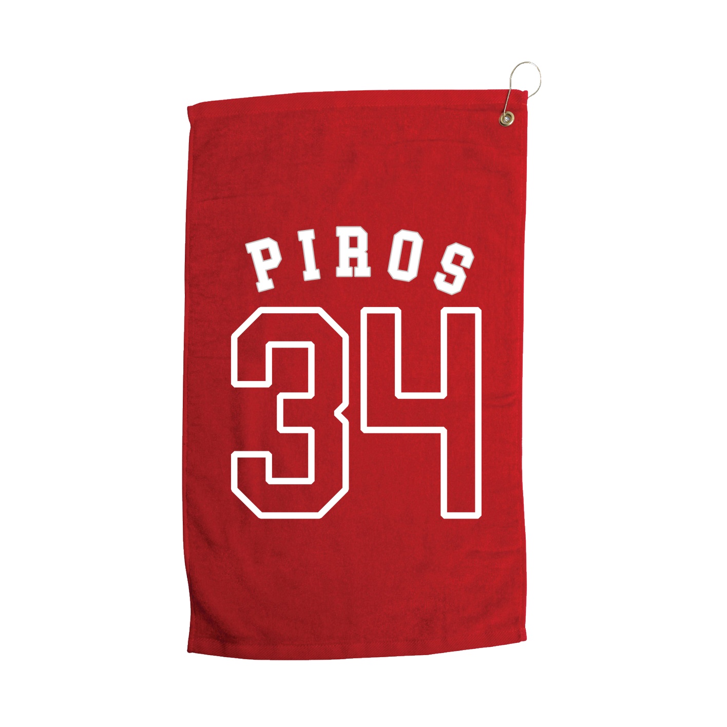 Golf Towel — Shirsey Arch in Red