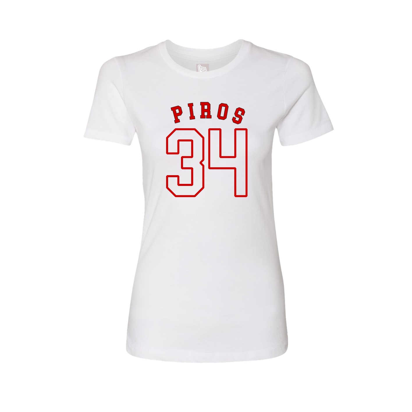 Womens Tee — Shirsey Arch in White