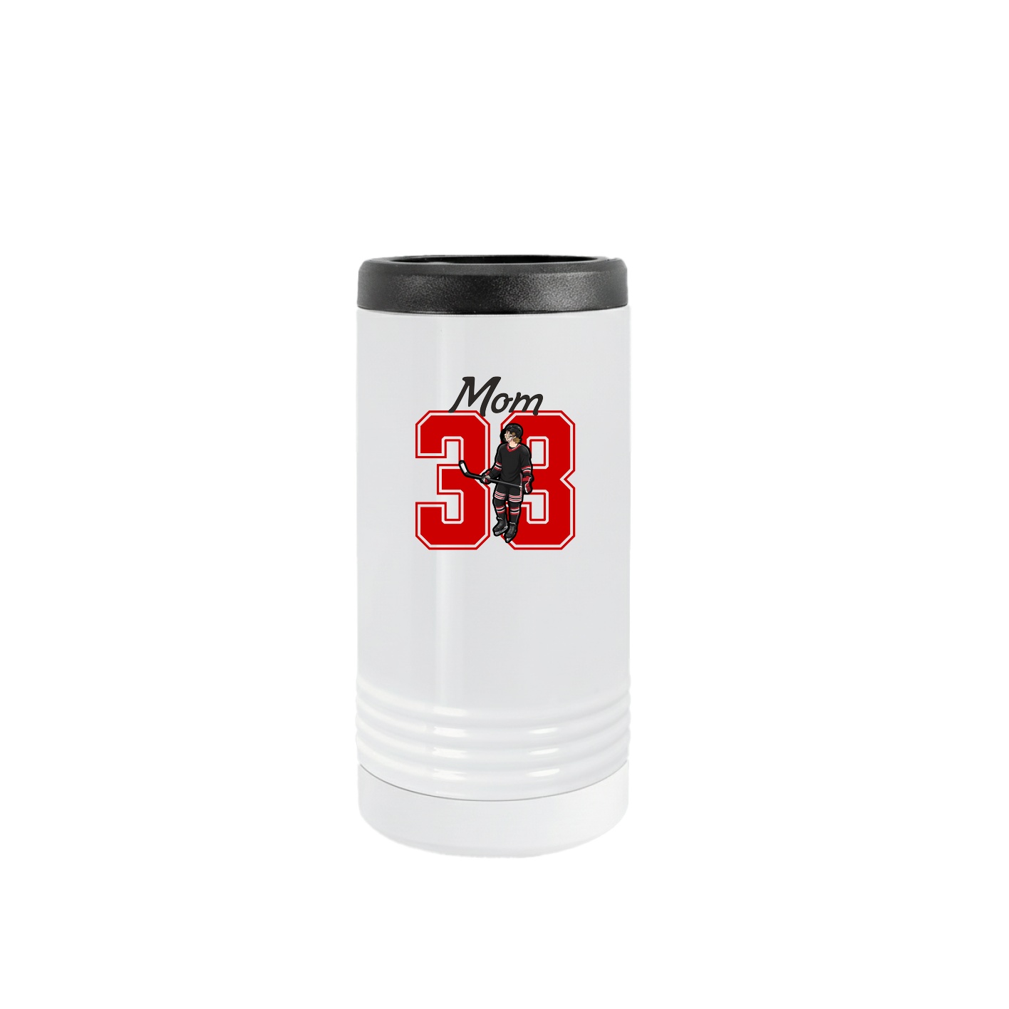 Slim Beverage Holder — Mothers Day Shirsey in White