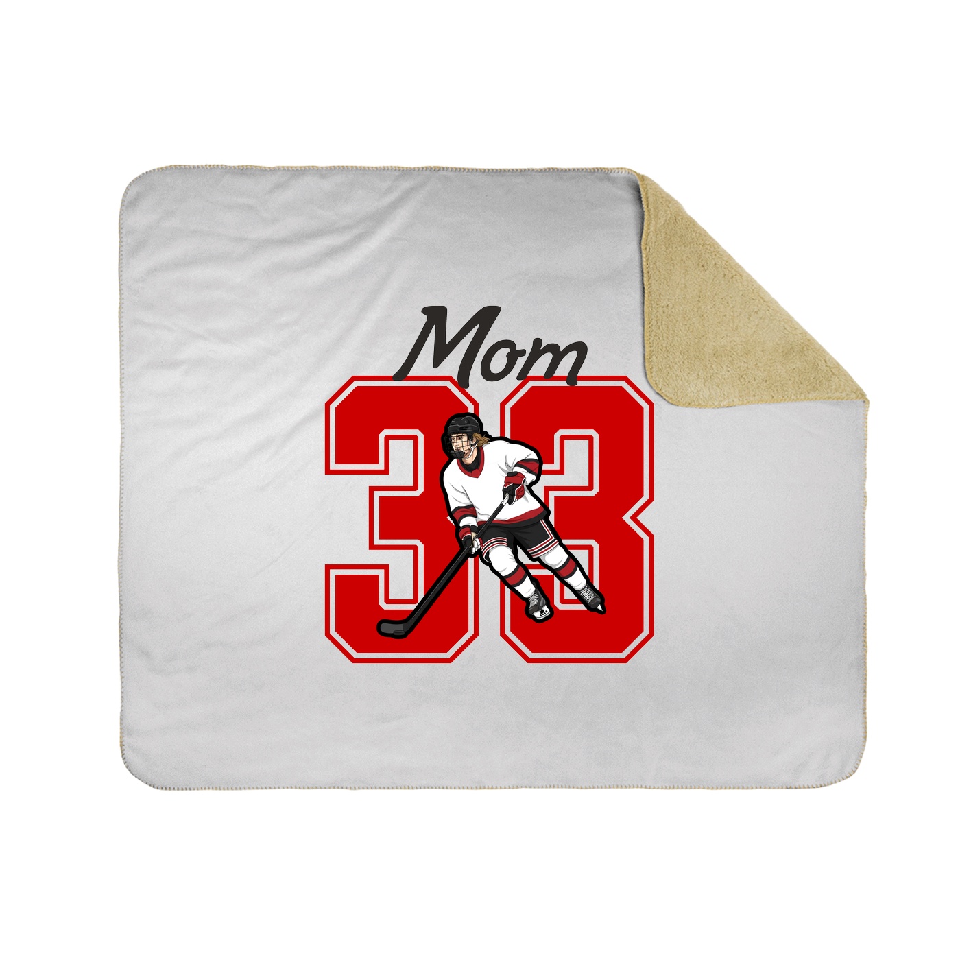 Throw Blanket — Mothers Day Shirsey in White