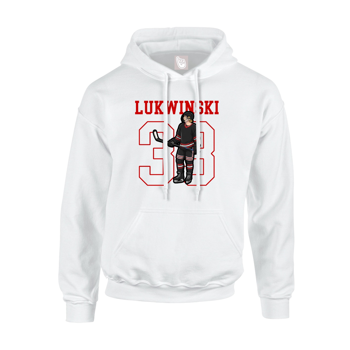 Youth Hoodie — Shirsey in White