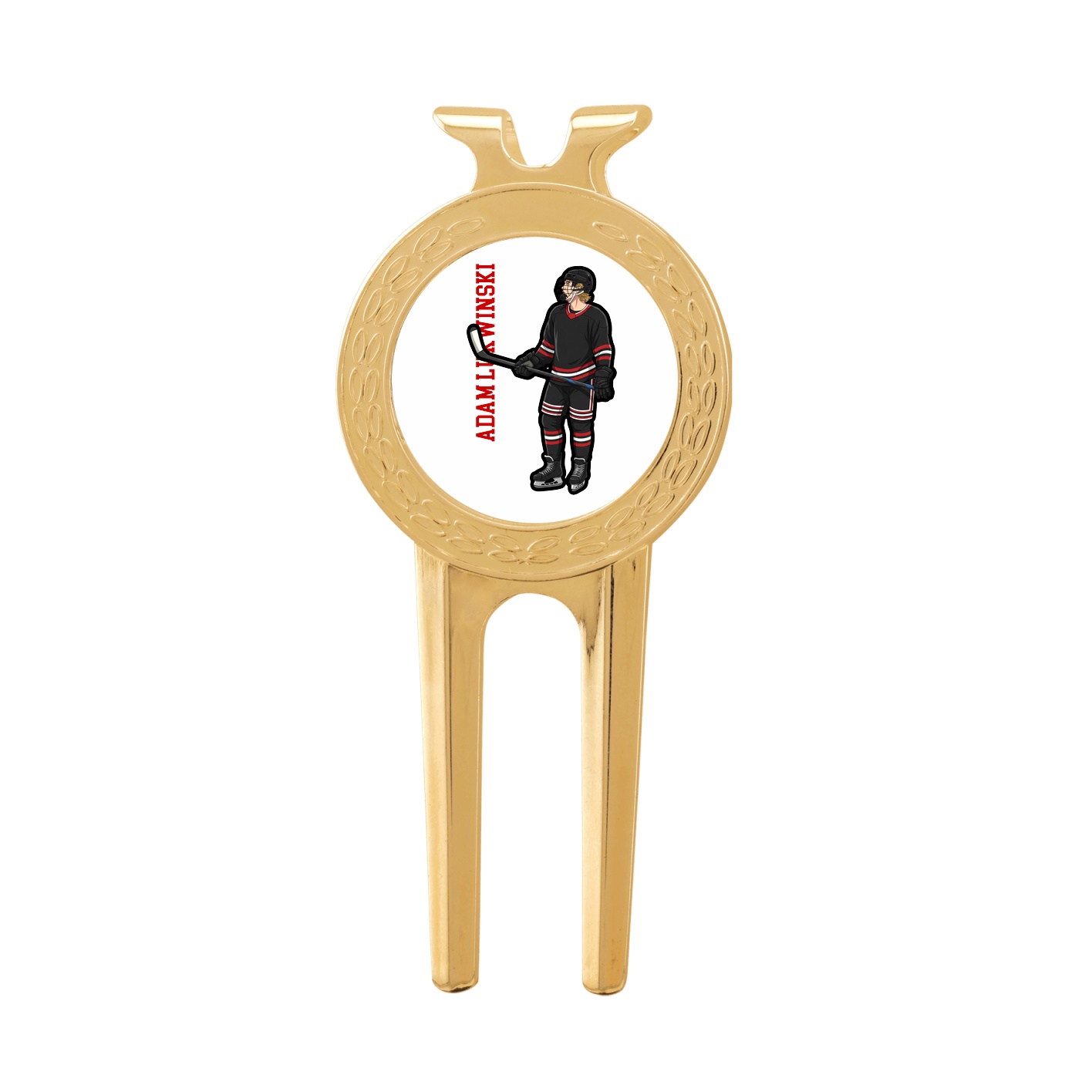Divot Tool with Ball Marker — Name Vertical in Classic
