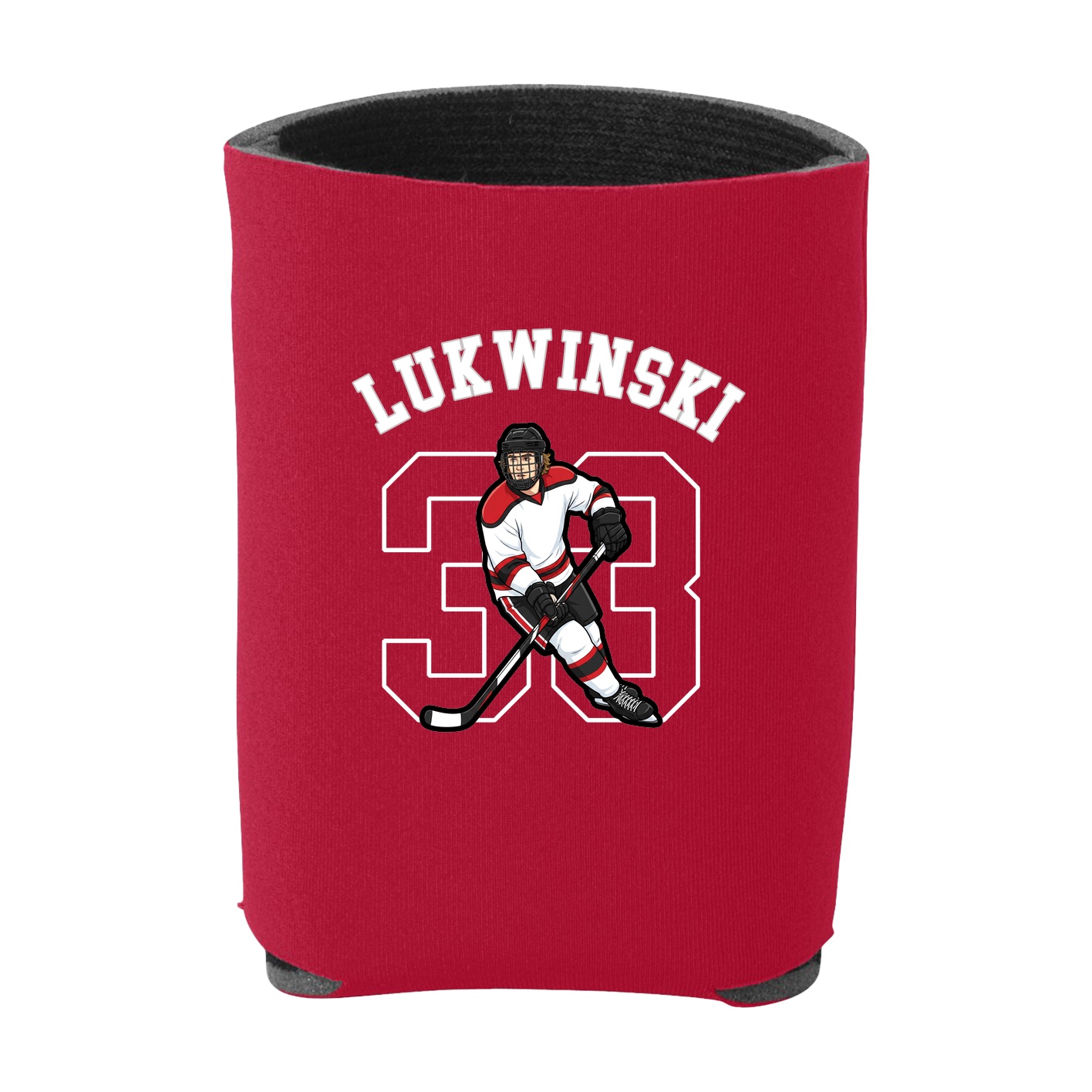 Can Holder — Shirsey Arch in Red