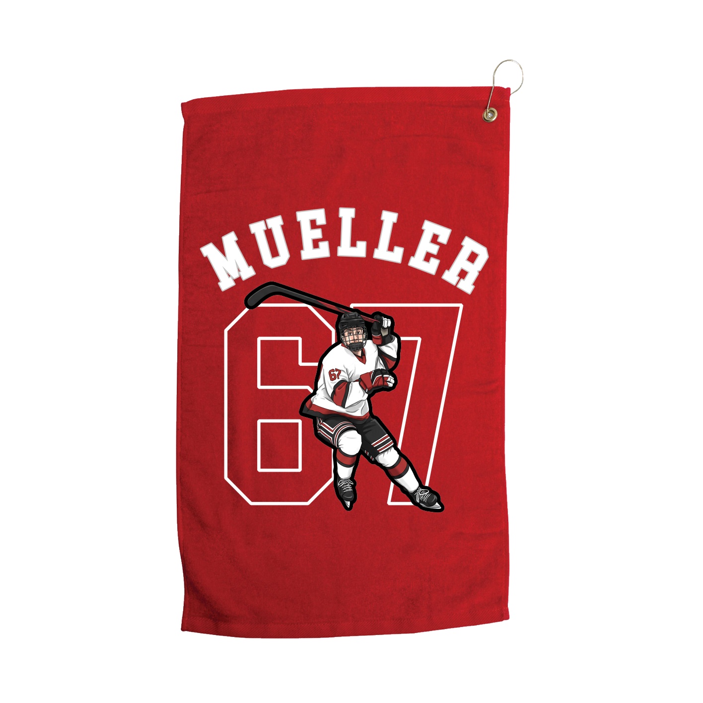 Golf Towel — Shirsey Arch in Red