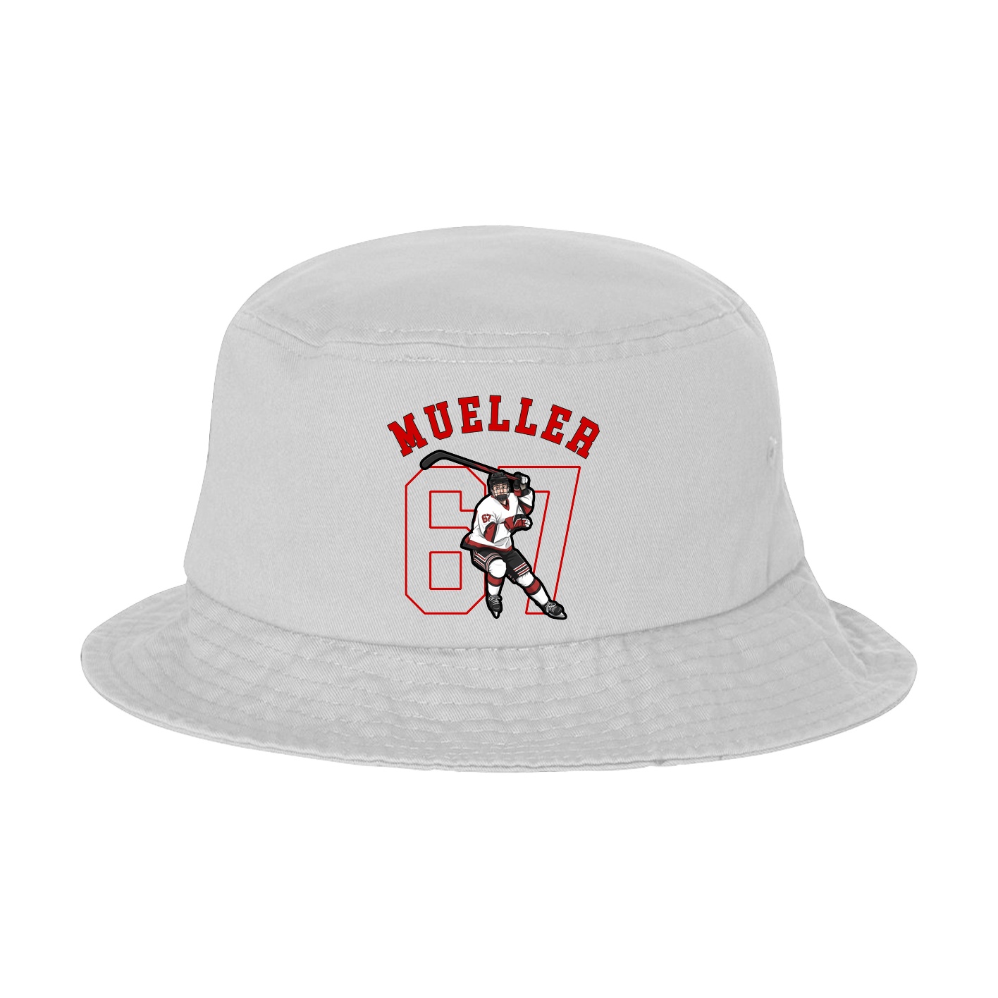 Bucket Cap — Shirsey Arch in White