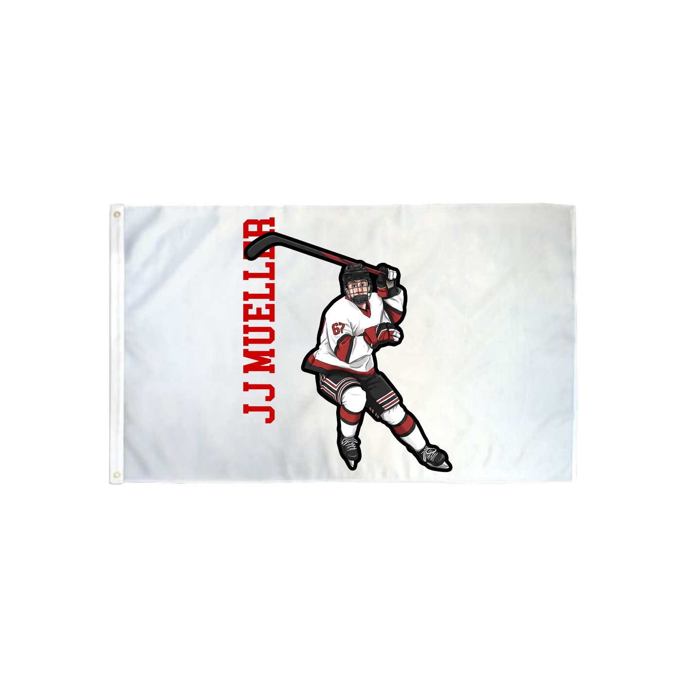 3x5 Flag — Name Vertical in Classic
