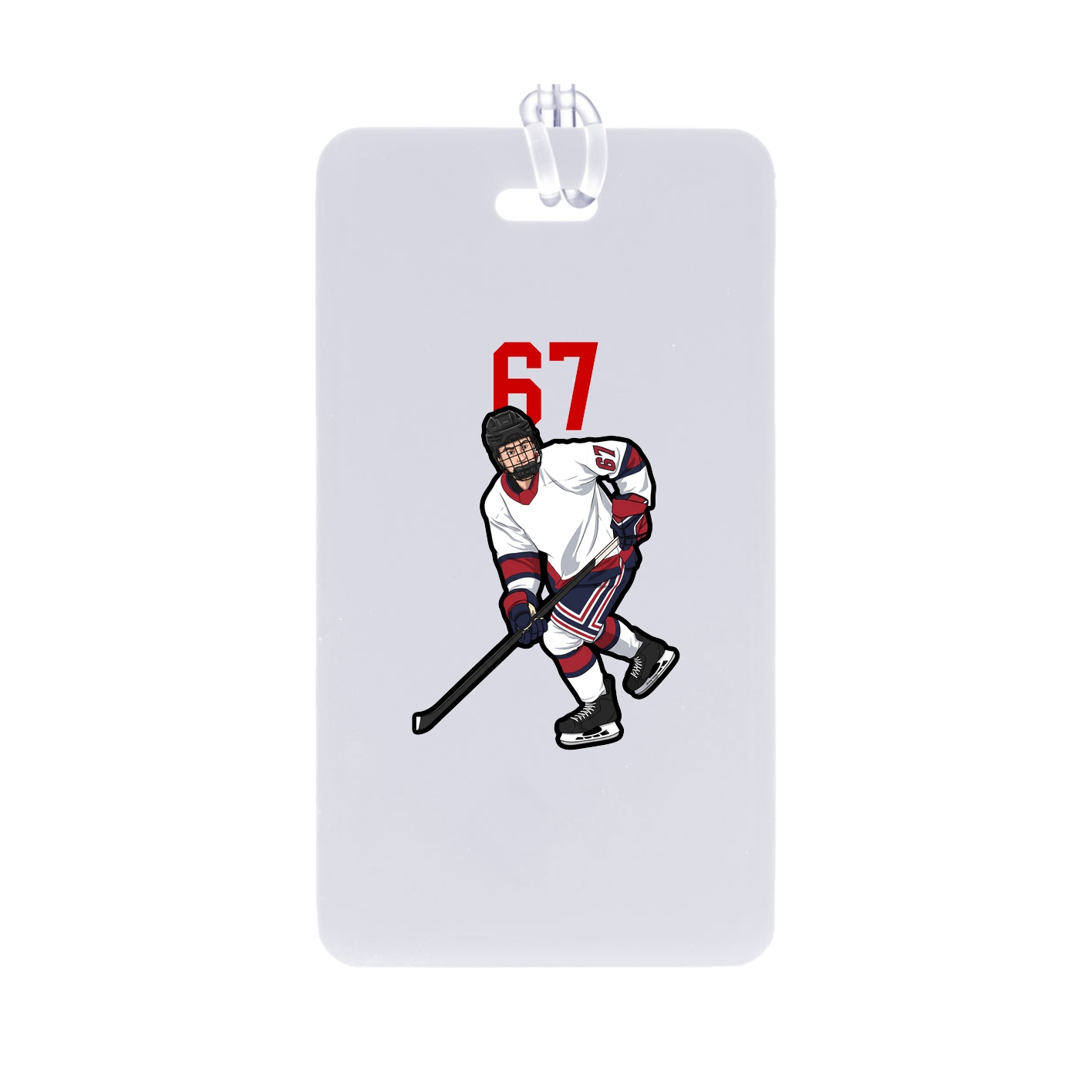 Bag Tag — Number Top in Classic