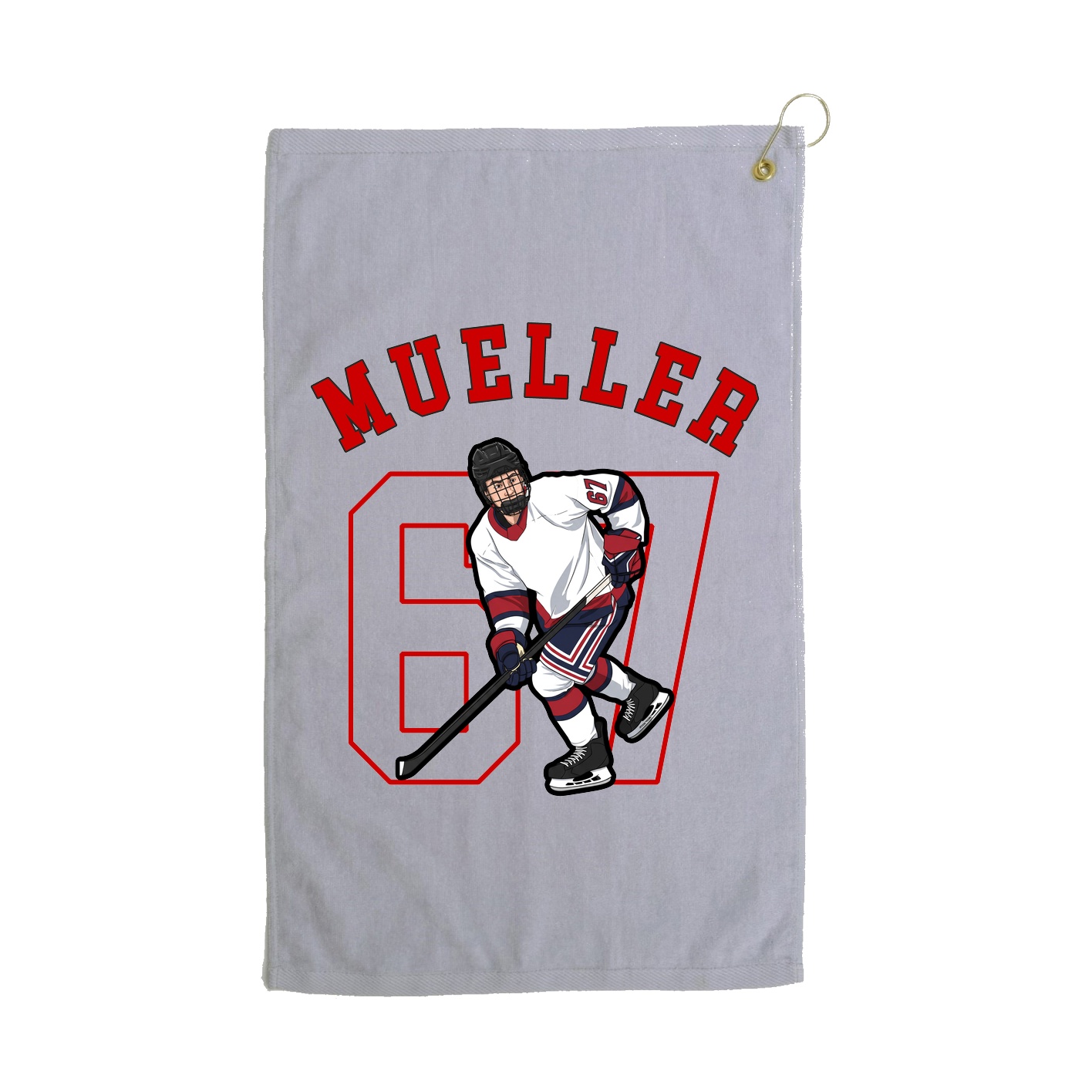 Golf Towel — Shirsey Arch in Grey
