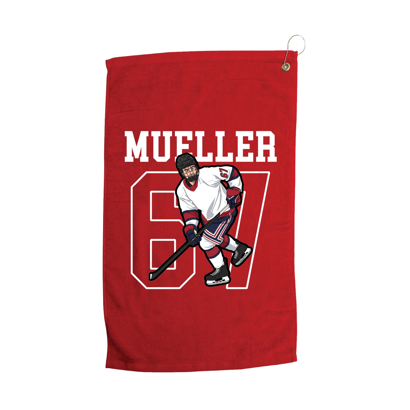 Golf Towel — Shirsey in Red