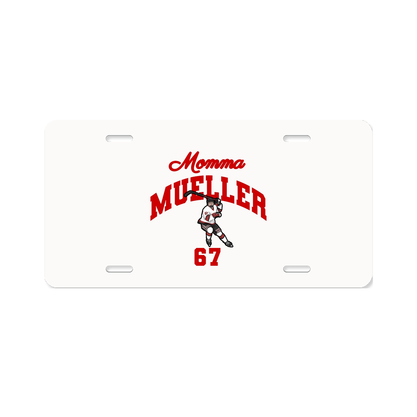 License Plate — Mothers Day Arch in Classic