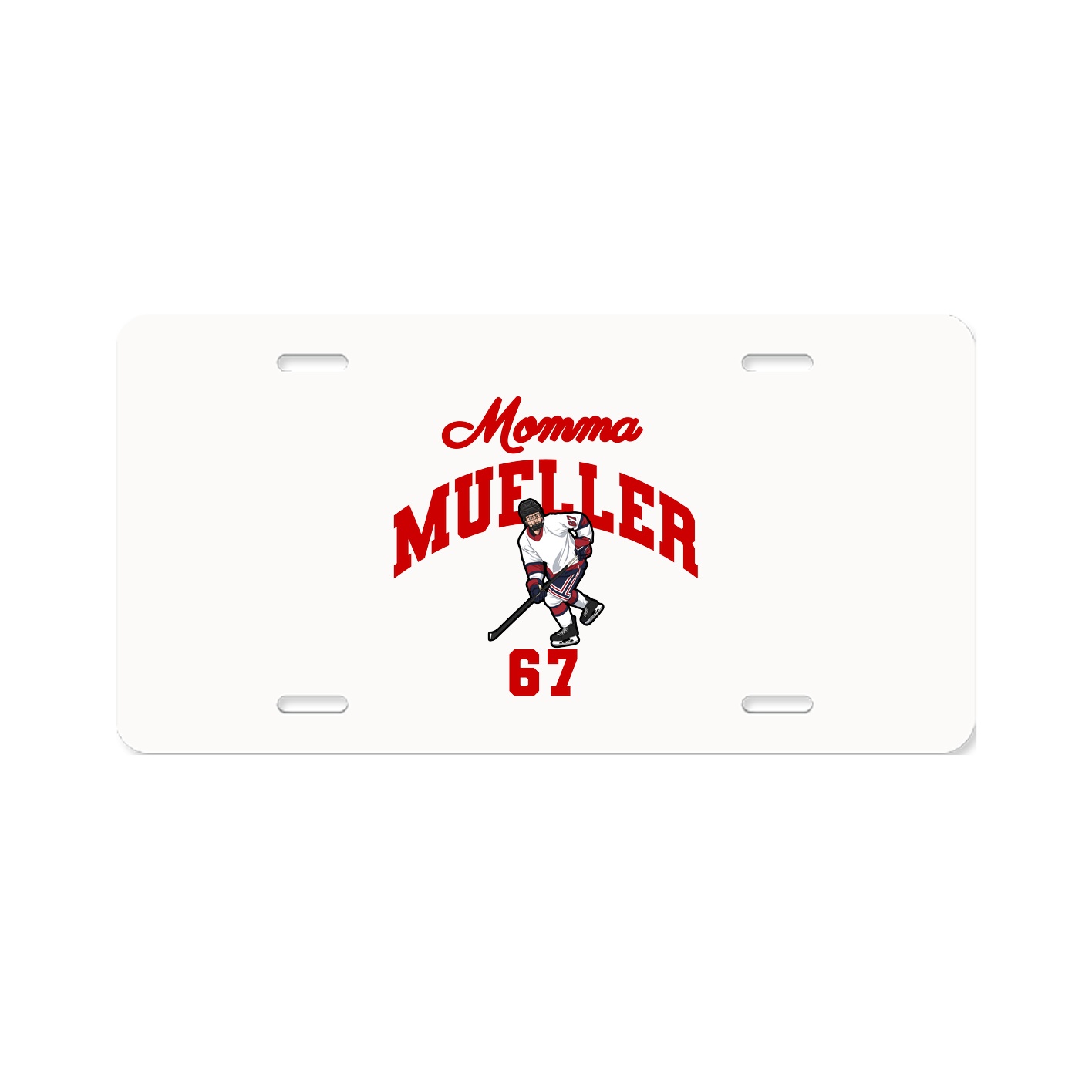 License Plate — Mothers Day Arch in Classic