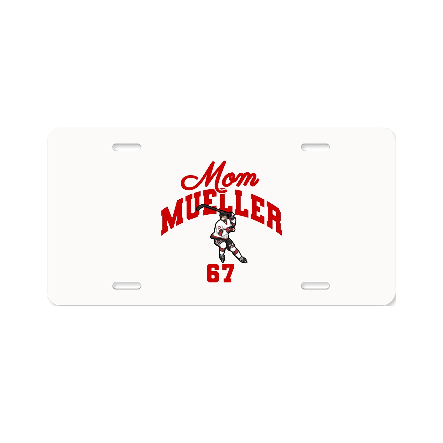 License Plate — Mothers Day Arch in Classic