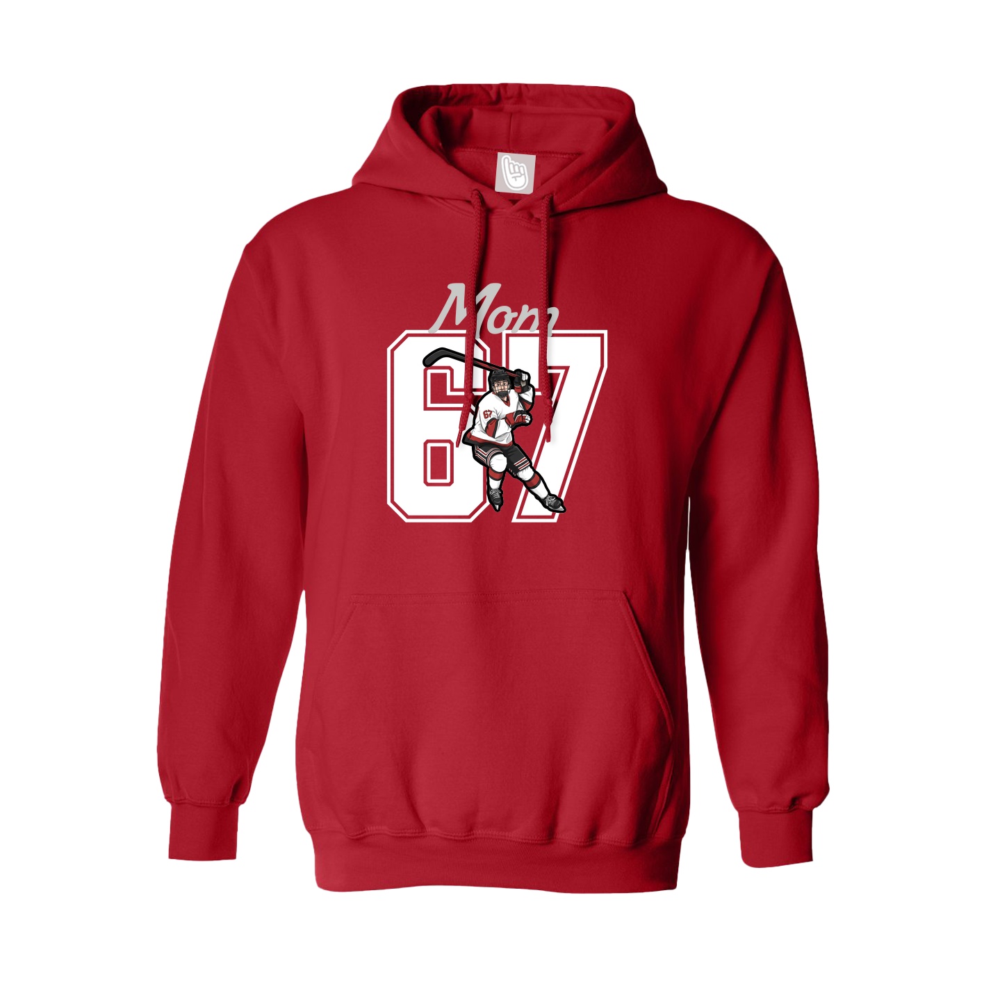 Youth Hoodie — Mothers Day Shirsey in Red
