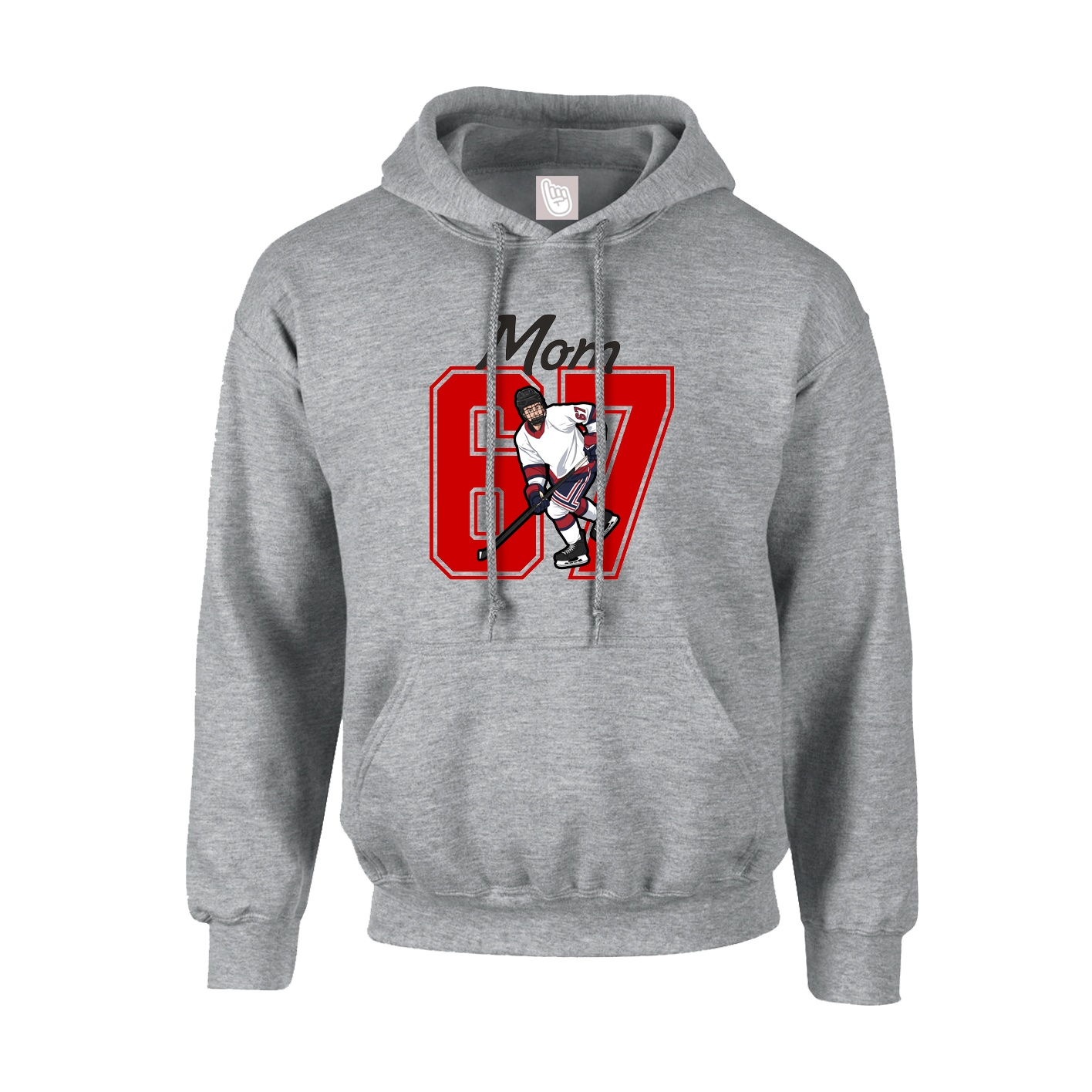 Hoodie — Mothers Day Shirsey in Grey