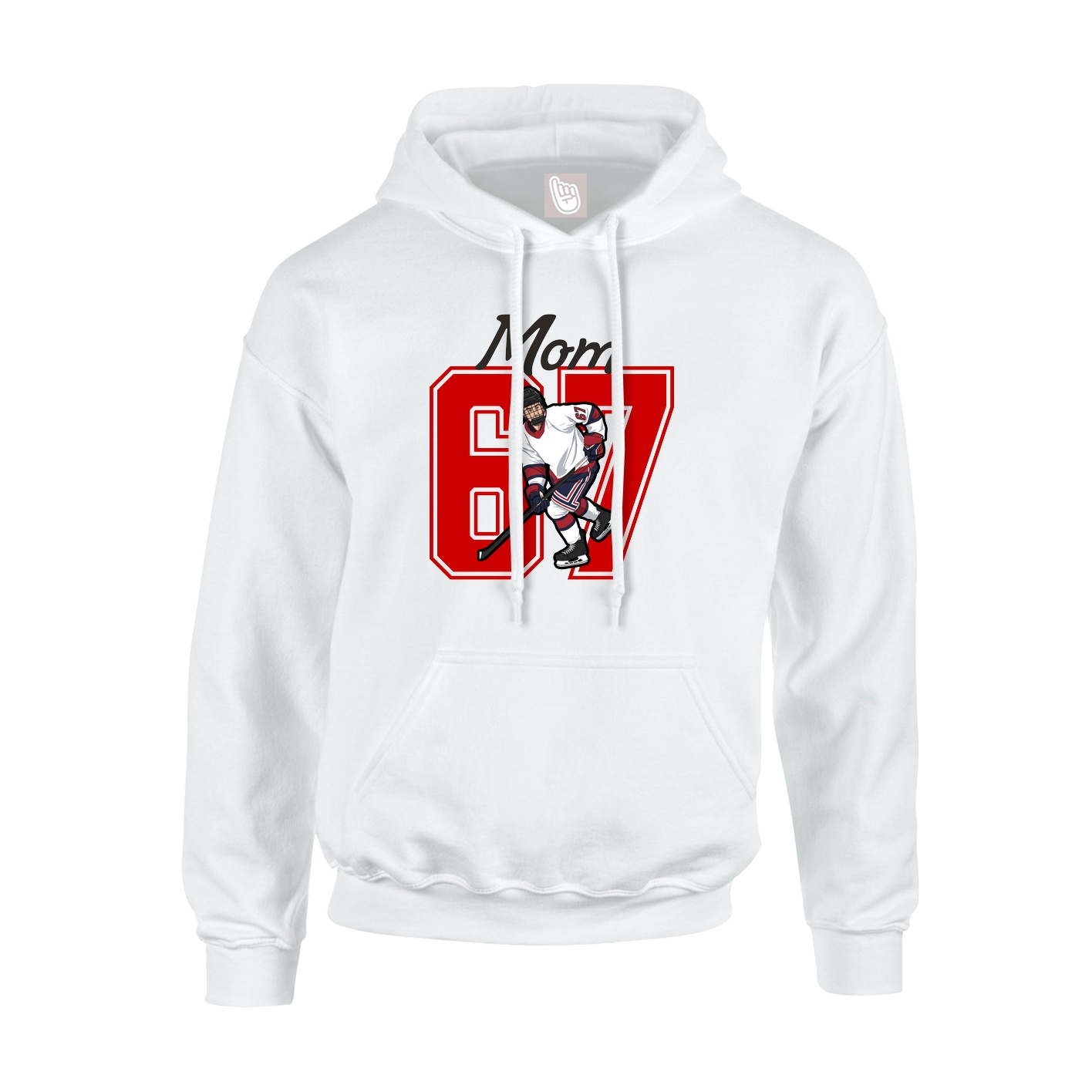 Youth Hoodie — Mothers Day Shirsey in White