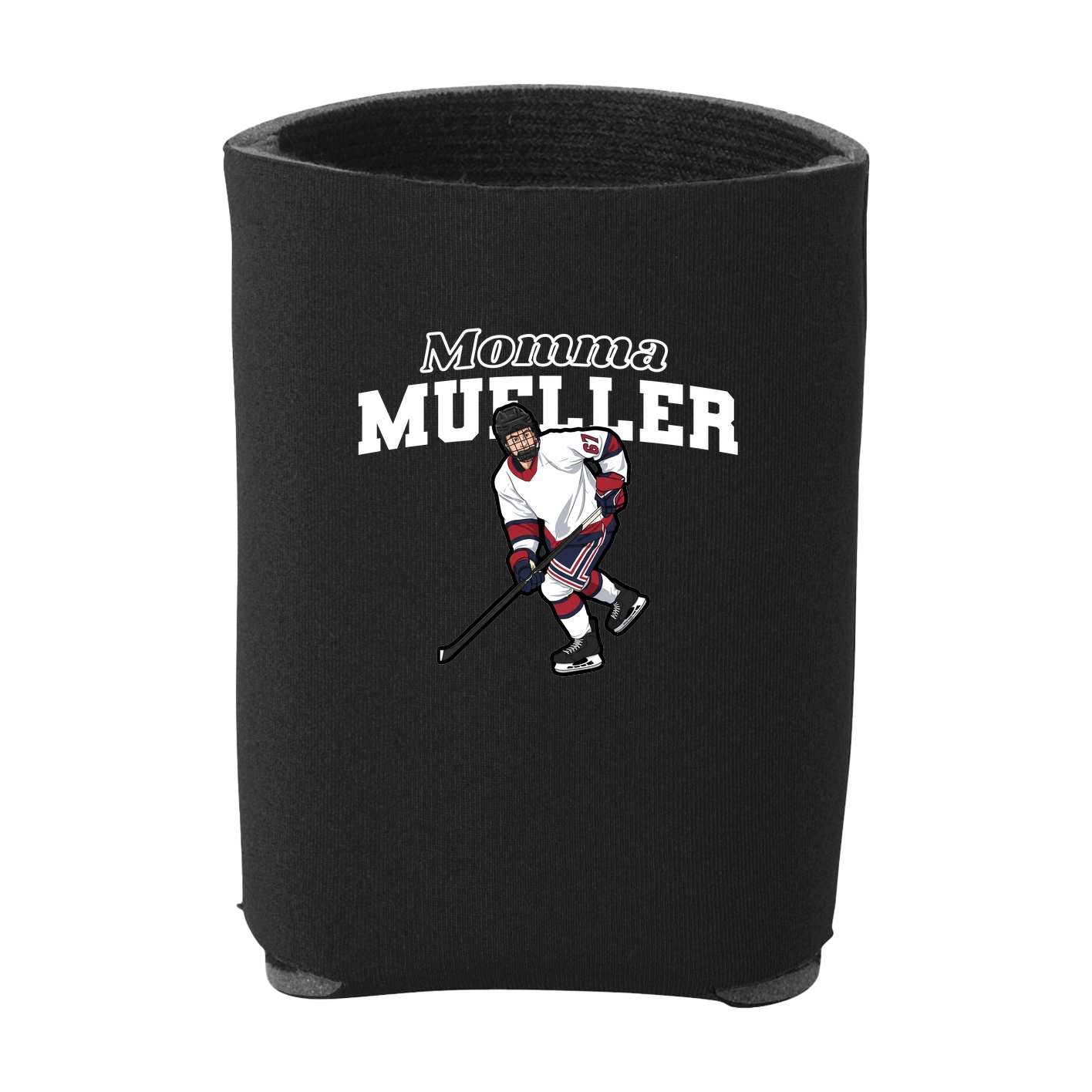 Can Holder — Mothers Day Block in Black