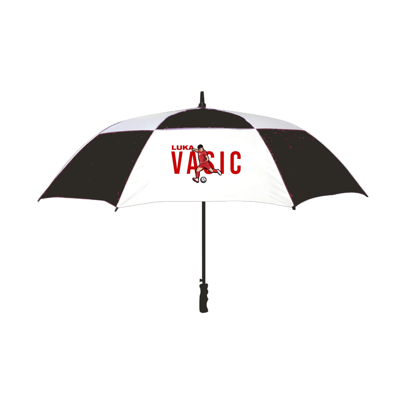 Golf Umbrella — Player Name in Black