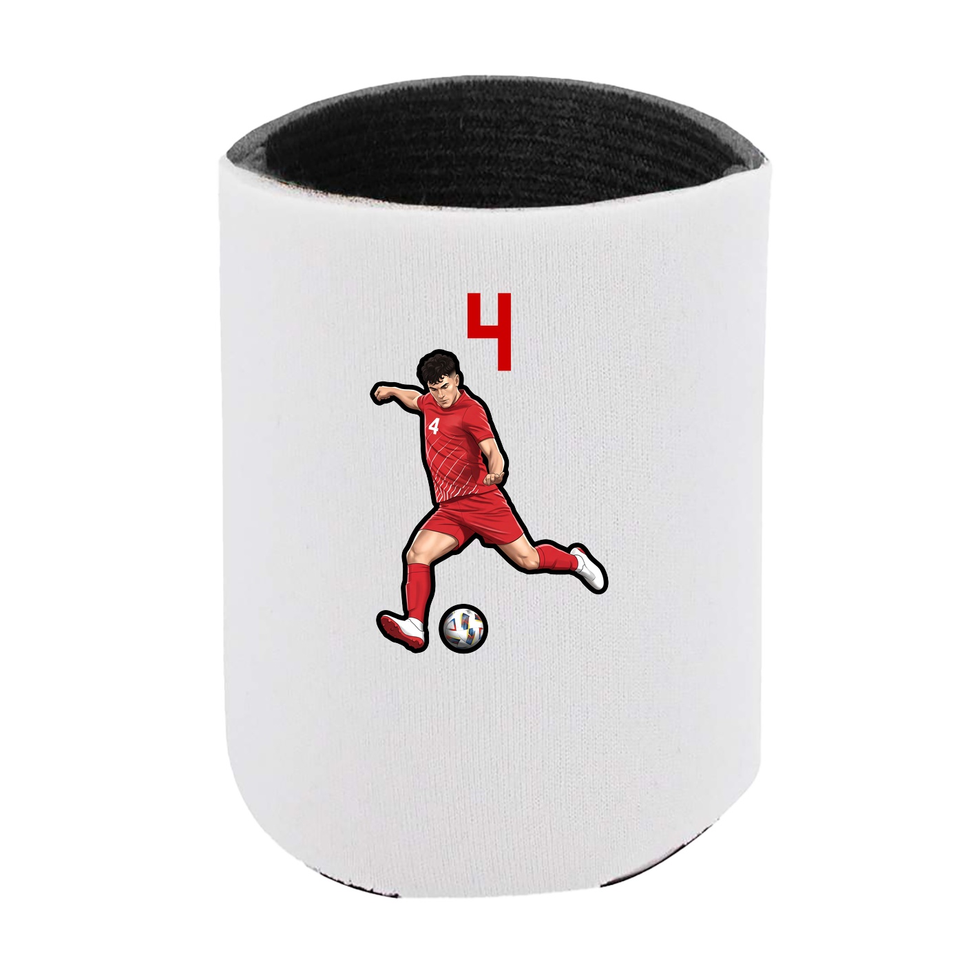 Can Holder — Number Top in White