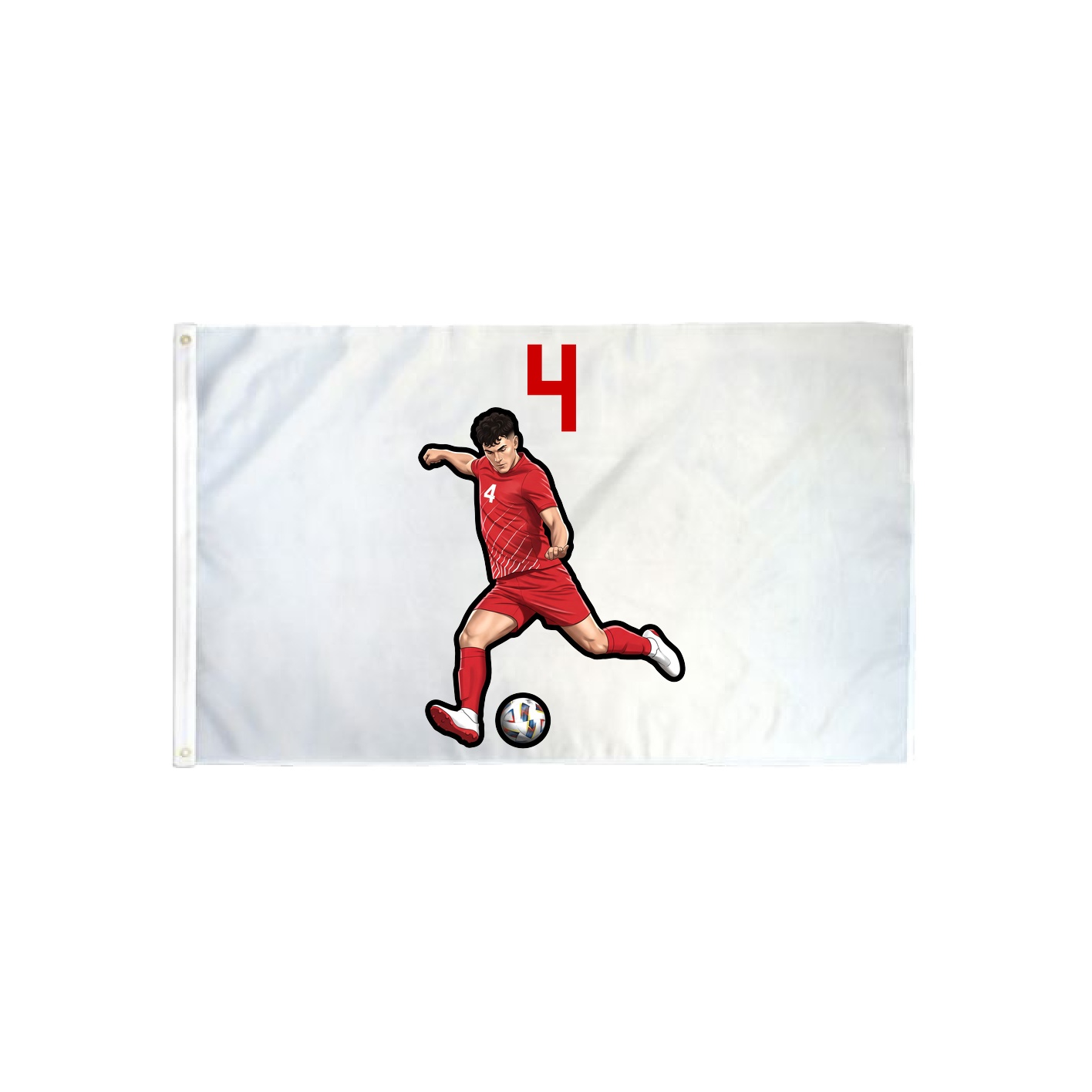 3x5 Flag — Number Top in Classic