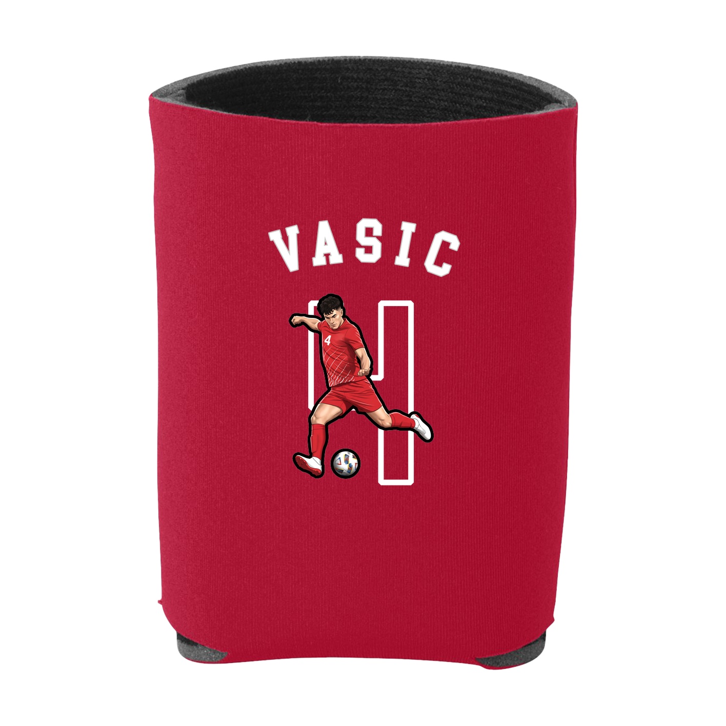 Can Holder — Shirsey Arch in Red