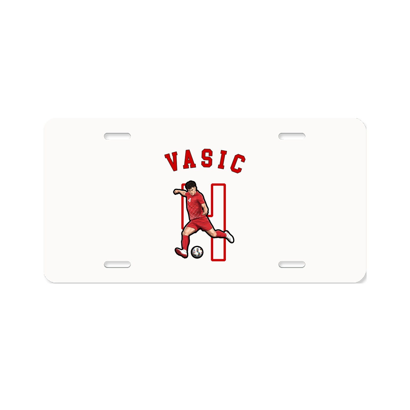 License Plate — Shirsey Arch in Classic