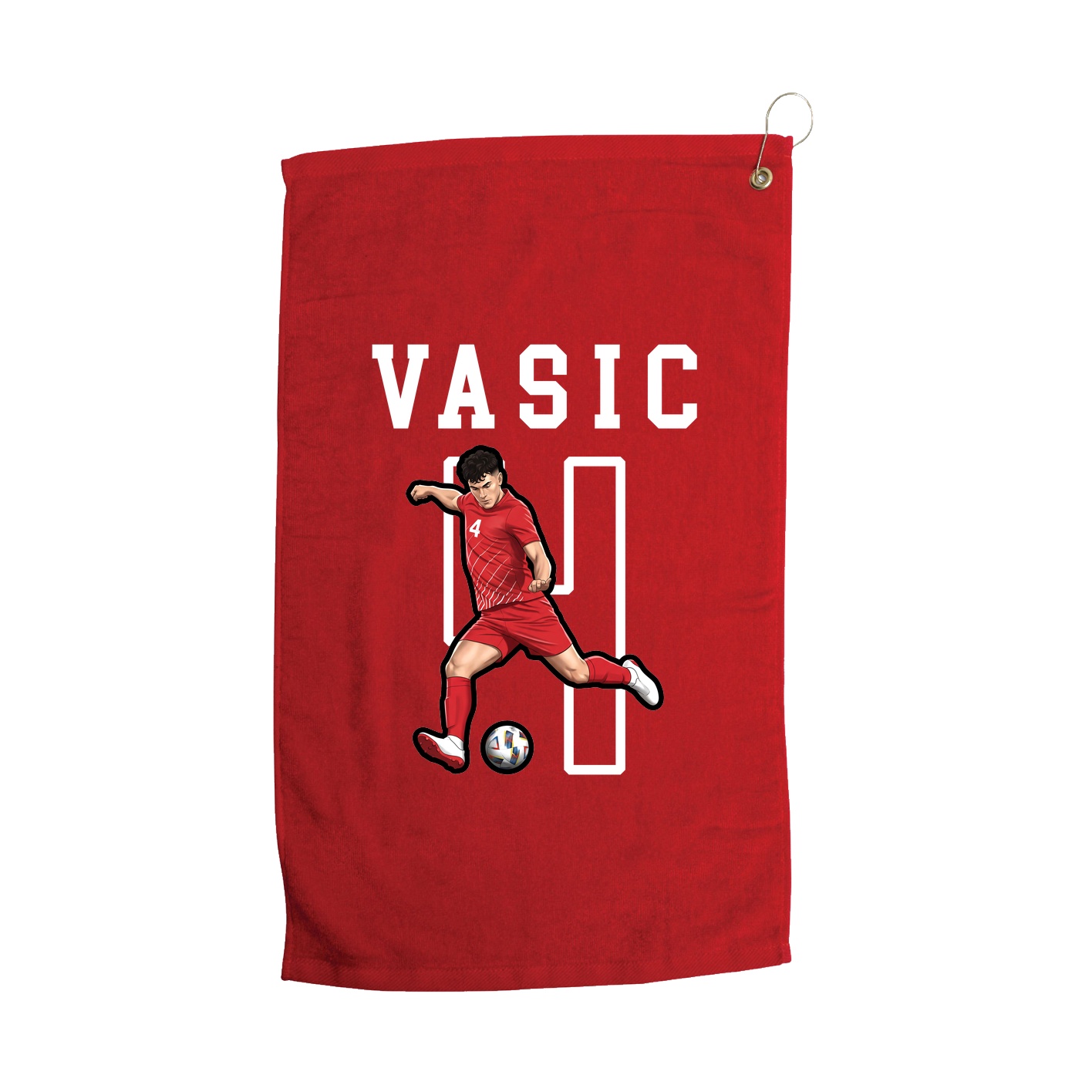 Golf Towel — Shirsey in Red